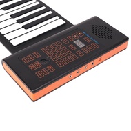 Portable Keyboard Piano Roll Up 88 Keys Electronic Keyboard Flexible Silicone with Rechargeable Batt