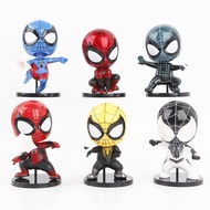 6Pcs/Set The Amazing Spider-man Action Figure Toy Movie Superhero Spider Man Collectable Model Figurines Dolls Kids Gift