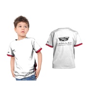 301KIDS - Children's Jersey Shirt F1 2026 - CADILLAC WHITE Full Printing Custom