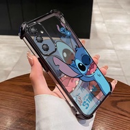 Samsung A55 5G A35 A25 A15 4G A05s A05 A04e A04s A04 Custom Name Case Stitch Candy Color Shock Absor