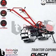 Quick Traktor Bajak Sawah Capung Metal Tanpa Mesin Penggerak