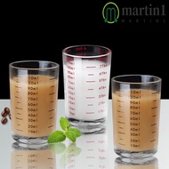 MARTIN1 Measuring Cup Espresso Bar Accessories with Scale Heavy Duty Shot Glass
