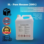 (5L) 100% Pure Hexane [C6H14] - Ready Stock