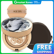 Age 20s | อายแชโดว์เนื้อฝุ่น Age20s Essence Cover Pact ID Dia 21 SPF สีเข้มสำหรับผิวธรรมดา พร้อมกระเ