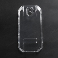 Phone Case Kyocera torque G04 KYV46 Clear Transparent Shell Matte Soft TPU Silicone Full Protective Back Shockproof Cover