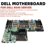 Dell PowerEdge R640 Server Dual LGA3647 Motherboard 6NR82 RGP26 W23H8 08R9M 8HT8T G5DR5