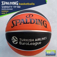 SPALDING Varsity TF150 Airlines Euroleague Outdoor Basketball Size 7