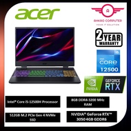 Acer Nitro 5 AN515-58-58G4 15.6" FHD 144Hz Gaming Laptop ( I5-12500H, 8GB, 512GB SSD, RTX3050 4GB, W