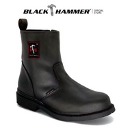 BLACK HAMMER MID CUT SLIP ON SAFETY SHOES BH4664 (SIRIM)