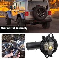 Kailey A41P-5Pcs ชุดตัวเรือนเทอร์โมสแตทสารหล่อเย็นสำหรับ Dodge Durango 5184651AF สำหรับ Jeep Grand C