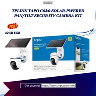TPLINK TAPO C615F SOLAR-POWERED FLOODLIGHT PAN/TILT SECURITY CAMERA KIT