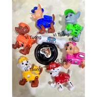 6 rescue dogs character bag toy