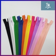 SCZ Invisible Zip / Hidden Zip / Invisible Zipper (1pc) 8inch-22inch | Zip Sorok SCZ / Zip Sembunyi 