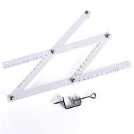 SJYJ-Scale Excellent Folding Ruler Artist Pantograph Copy Rluers Draw Enlarger Reducer Tool For Offi