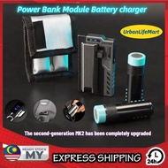 Hot 🔥Mechanical BT-20 Wingman MK-2 Mini Power Bank Rechargeable Battery Replaceable Power Module Cha