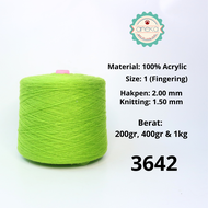 KATALOG - Benang Rajut Wool Aneka Cones / Wol / Siet Yarn / Tufting Rug / Karpet - Part 2