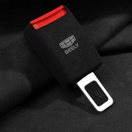 New Car Suede Safety Belt Buckle Extension Thick Plug Extender for Geely Coolray Emgrand Ec7 Manjaro