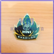 HNI Badge - Black HNI Pin Badge - Karya Mulya