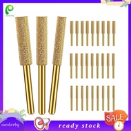 [awdxrbq] 30Pcs Electric Chain Grinder 3 Size Chainsaw Sharpener Bits, For Chain Saw, (5/32inch, 3/1