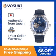 ORIENT Automatic RA-AG0005L Open heart Classic Navy Blue Leather  Wrist Watch For Men from YOSUKI JAPAN / RA-AG0005L (  RA AG0005L RAAG0005L RA-A RA-AG00 RA-AG000 RA AG000 RAAG000 )