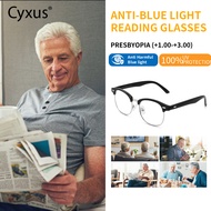 Cyxus Anti Blue Light Reading Glasses Cermin Mata Membaca Pembesaran Radiation protection 2056