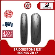 [CLEARANCE STOCK] Bridgestone RS11 200/55 ZR 17 (TAHUN 2020) Tayar 200/55ZR17