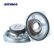 AIYIMA 2Pcs 3 Inch 8 Ohm 5W 78MM Full Range Speakers Square Portable Audio Speaker Unit Amplifier Lo
