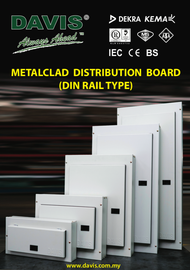 DAVIS DB416 METALCLAD DISTRIBUTION BOARD