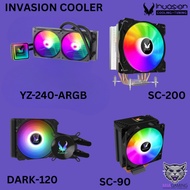 Invasion Cooler YZ-240-ARGB 240MM AIO, DARK-120 120MM AIO, SC-90 90MM, SC-200 120MM (Compatible with
