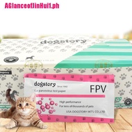 【In Stock】[AG]Pet Cat Hot FPV Parvovirus Detection Paper Test Card