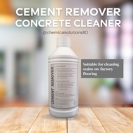 CEMENT REMOVER 1.0KG CONCRETE CLEANER 1.0KG FLOORING CEMENT REMOVER & CONCRETE CLEANER CLEAN CEMENT 