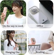 手提風扇 Halter Folding Fan 白色