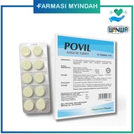 Povil Antacid Tablet 10's (strip)