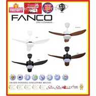 FANCO DAISY - F836 (36"), F846 (46") &amp; F852 (52") WITH DC Motor AND 3 Blades Ceiling Fan