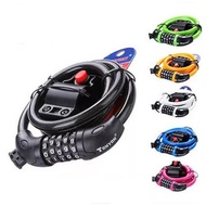 SGBIKE Bicycle Locks 5 Digits Anti Theft Security Bike Lock Cable with Holder Accessories *Local Rea