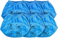 Armor All AARC2 Reusable Cloth Filter, Fits 1–4 Gallon Wet/Dry Vacuums, 6-Pack