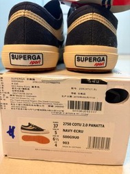 Superga 2750 Cotu 2.0 Panatta Navy-Ecru Sneakers