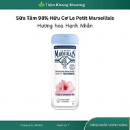 Sữa tắm 98% hữu cơ Le Petit Marseillais Hương Hoa Hạnh Nhân Hữu Cơ - 400ml (Hàng nhập Chính Hãng)