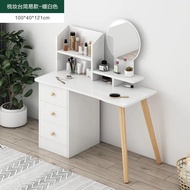 Comes Dressing Table Led Mirror Set Gift Sliding Desk Makeup Drawer Storage Rack Shelves Cosmetics M