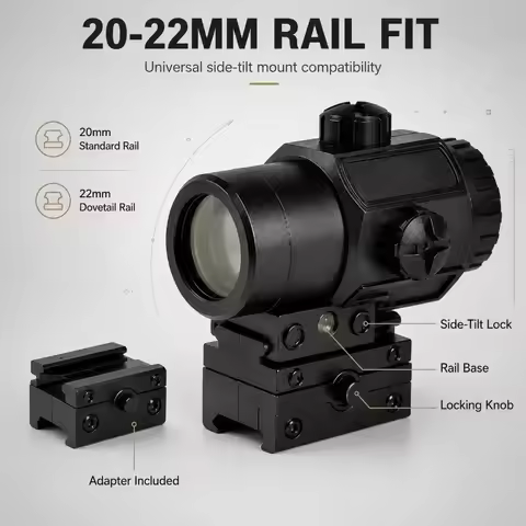 G33/G34 Rust‑proof Side‑Flip Magnifier, Precision‑Processed Optical Parts for DIY Hobby Building Pro