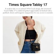 Authentic Coach tabby times square