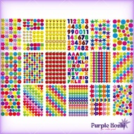 Reward Star Dot Love Emoji Sticker Educational Activity Sticker for Children