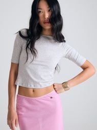 IMNOTAMORNINGPERSON -GENTLE ELBOW SLEEVE TOP (MADE FROM TENCEL™ LYOCELL  FABRIC)