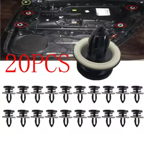 20Pcs Car Interior Door Card Fastener Clips 8E0868243 For VW Audi A3 8P A4 B6 B7 Trim Panel Mounting