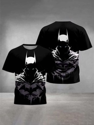 3DFashion Childrens Tshirt Batmans Printing Baby Quick-Dry Clothing High Quality Outdoor Casual Wear