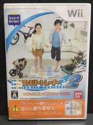 自有收藏 日本版 任天堂 WII遊戲光碟 家庭訓練機2 FAMILY TRAINER 2