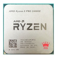 AMD Ryzen 5 PRO 2400GE R5 PRO 2400GE 3.2 GHz Quad-Core Eight-Thread 35W CPU Processor YD240BC6M4MFB 
