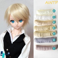 AINTP Bjd DIY Fringe Hair, High-temperature Wire 5x100cm BJD/SD Wig Fringe Hair, DIY Accessories Colorful Short Heat-resistant Synthetic Short Hair Bjd 1/3 1/4 Doll