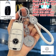 GLA GLB GLC GLE Benz A C E S class keyless control key cover W177 W205 W222 A200 E200 E300 E400 AMG 
