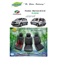 Coolmax - Eco : Perodua Myvi  - Icon SE 1.5 ( Car Seat Cover full-set / Sarung Kusyen Kereta yg penu
